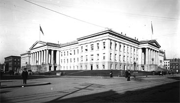 U.S. patent office circa 1900.