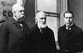 Lord Kelvin visiting the Westinghouse Company, 1897