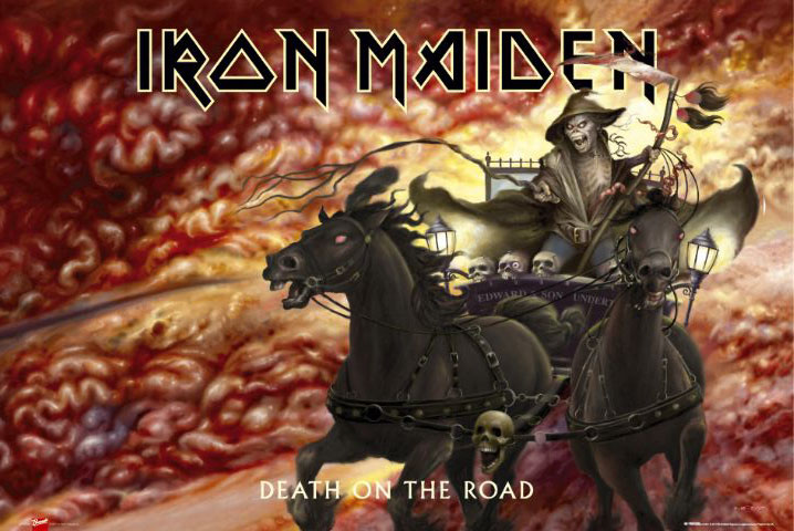 Iron roads. Iron Maiden. Death on the Road. Iron Maiden - 2005 - Death on the Road. Iron Maiden обложки. Iron Maiden "Dance of Death".