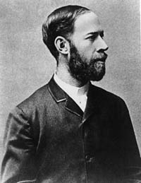 Heinrich Rudolf Hertz. (Courtesy Library of Congress)